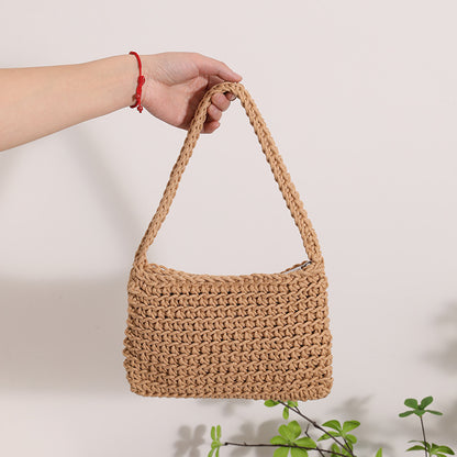 Women's Handbag | Thread Woven Bag | Vibez Fashion