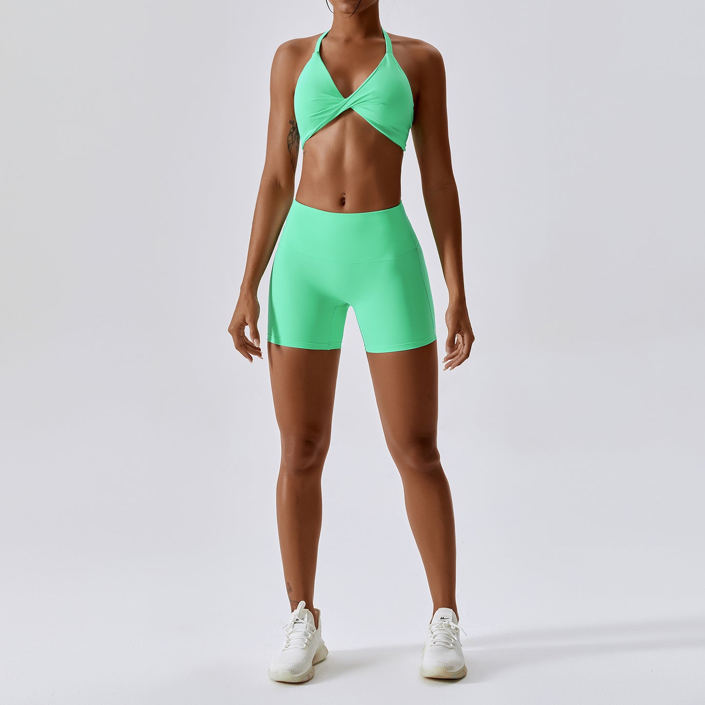 Bra Shorts Apple Green