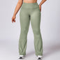 Bell-Bottom Pants Pea Green