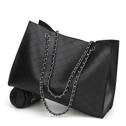 Women Bag Chain Shoulder Crossbody Hand Held Large Capacity Tote Mother Child Bag